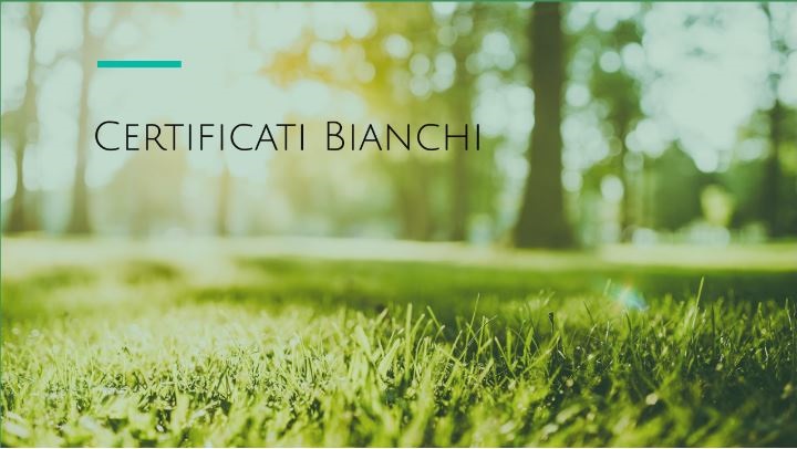 Certificati Bianchi